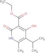 4-Hydroxy-5-isopropyl-6-methyl-2-oxo-1,2-dihydro-pyridine-3-carboxylic acid ethyl ester