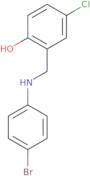 2-{[(4-Bromophenyl)amino]methyl}-4-chlorophenol