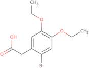 2-(2-Bromo-4,5-diethoxyphenyl)acetic acid