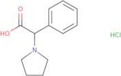 Phenylpyrrolidin-1-ylacetic acid hydrochloride