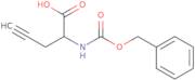 2-{[(Benzyloxy)carbonyl]amino}pent-4-ynoic acid