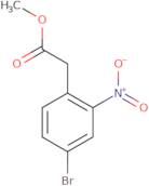 Methyl 2-(4-bromo-2-nitrophenyl)acetate