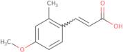 (2E)-3-(4-Methoxy-2-methylphenyl)prop-2-enoic acid