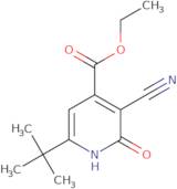 Ethyl 6-(tert-butyl)-3-cyano-2-hydroxyisonicotinate