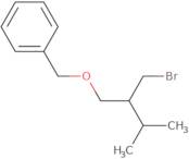 ((2-(Bromomethyl)-3-methylbutoxy)methyl)benzene