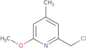 2-(Chloromethyl)-6-methoxy-4-methylpyridine