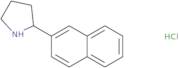2-(Naphthalen-2-yl)pyrrolidine hydrochloride