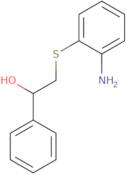 2-[(2-Aminophenyl)sulfanyl]-1-phenylethan-1-ol