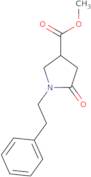 5-Oxo-1-phenethyl-pyrrolidine-3-carboxylic acid methyl ester