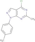4-Chloro-6-methyl-1-(p-tolyl)-1H-pyrazolo[3,4-d]pyrimidine