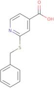 2-(Benzylsulfanyl)pyridine-4-carboxylic acid