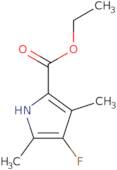 4-Fluoro-3,5-dimethyl-1H-pyrrole-2-carboxylic acid ethyl ester