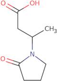 3-(2-Oxopyrrolidin-1-yl)butanoic acid