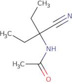 N-(1-Cyano-1-ethylpropyl)acetamide