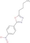 2-Butyl-5-(4-nitrophenyl)-1,3,4-oxadiazole