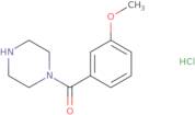 (3-Methoxyphenyl)(1-piperazinyl)methanone hydrochloride