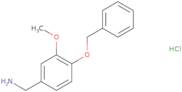 [4-(Benzyloxy)-3-methoxyphenyl]methanamine hydrochloride