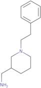 (1-Phenethylpiperidin-3-yl)methanamine