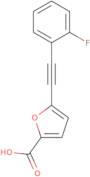 5-((2-Fluorophenyl)ethynyl)furan-2-carboxylic acid