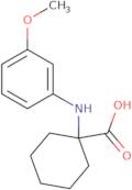 1-((3-Methoxyphenyl)amino)cyclohexanecarboxylic acid