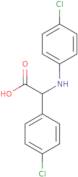 (4-Chloro-phenyl)-(4-chloro-phenylamino)-acetic acid