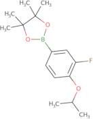 2-(3-Fluoro-4-isopropoxyphenyl)-4,4,5,5-tetramethyl-1,3,2-dioxaborolane