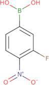 (3-Fluoro-4-nitrophenyl)boronic acid