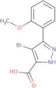 4-Bromo-3-(2-methoxyphenyl)-1H-pyrazole-5-carboxylic acid