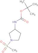 3-(BOC-Amino)-1-methanesulfonylpyrrolidine