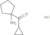 1-Cyclopropanecarbonylcyclopentan-1-amine hydrochloride