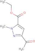 ethyl 3-acetyl-1-methyl-1H-pyrazole-5-carboxylate