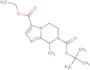 8-Methyl-5,6-Dihydro-8H-Imidazo[1,2-A]Pyrazine-3,7-Dicarboxylic Acid 7-Tert-Butyl Ester 3-Ethyl ...