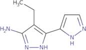 4-Ethyl-3-(1H-pyrazol-5-yl)-1H-pyrazol-5-amine