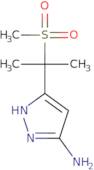 3-(2-Methanesulfonylpropan-2-yl)-1H-pyrazol-5-amine