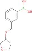 {3-[(Oxolan-3-yloxy)methyl]phenyl}boronic acid