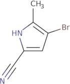 4-Bromo-5-methyl-1H-pyrrole-2-carbonitrile