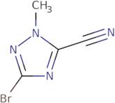 3-Bromo-1-methyl-1H-1,2,4-triazole-5-carbonitrile