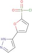 5-(1H-Pyrazol-5-yl)-2-furansulfonyl chloride