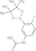 5-Acetamido-2-fluorophenylboronic acid pinacol ester