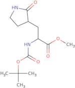 Methyl (2S)-2-((tert-butoxycarbonyl)amino)-3-(2-oxopyrrolidin-3-yl)propanoate