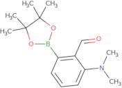 2-(Dimethylamino)-6-(4,4,5,5-tetramethyl-1,3,2-dioxaborolan-2-yl)benzaldehyde