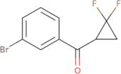 (3-Bromophenyl)(2,2-difluorocyclopropyl)methanone