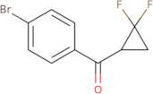 (4-Bromophenyl)(2,2-difluorocyclopropyl)methanone