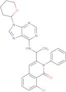 8-Chloro-2-phenyl-3-((1S)-1-((9-(tetrahydro-2H-pyran-2-yl)-9H-purin-6-yl)amino)ethyl)isoquinolin-1(2H)-one