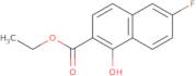 Ethyl 6-fluoro-1-hydroxynaphthalene-2-carboxylate