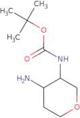 rac-tert-Butyl N-[(3R,4R)-4-aminooxan-3-yl]carbamate