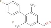 2',4'-Difluoro-2,6-dimethyl-[1,1'-biphenyl]-4-carbaldehyde