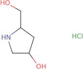 (3S,5S)-5-(Hydroxymethyl)pyrrolidin-3-ol hydrochloride