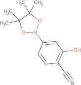 2-Hydroxy-4-(4,4,5,5-tetramethyl-1,3,2-dioxaborolan-2-yl)benzonitrile