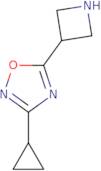 5-(Azetidin-3-yl)-3-cyclopropyl-1,2,4-oxadiazole